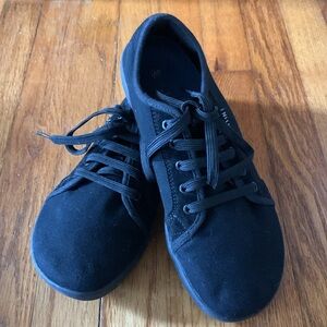 WHITIN Men's Wide Canvas Barefoot Zero Drop Sole Shoes Minimalist unisex 40 (7)